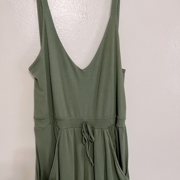 Rebdolls Pants - Rebdolls olive jumpsuit